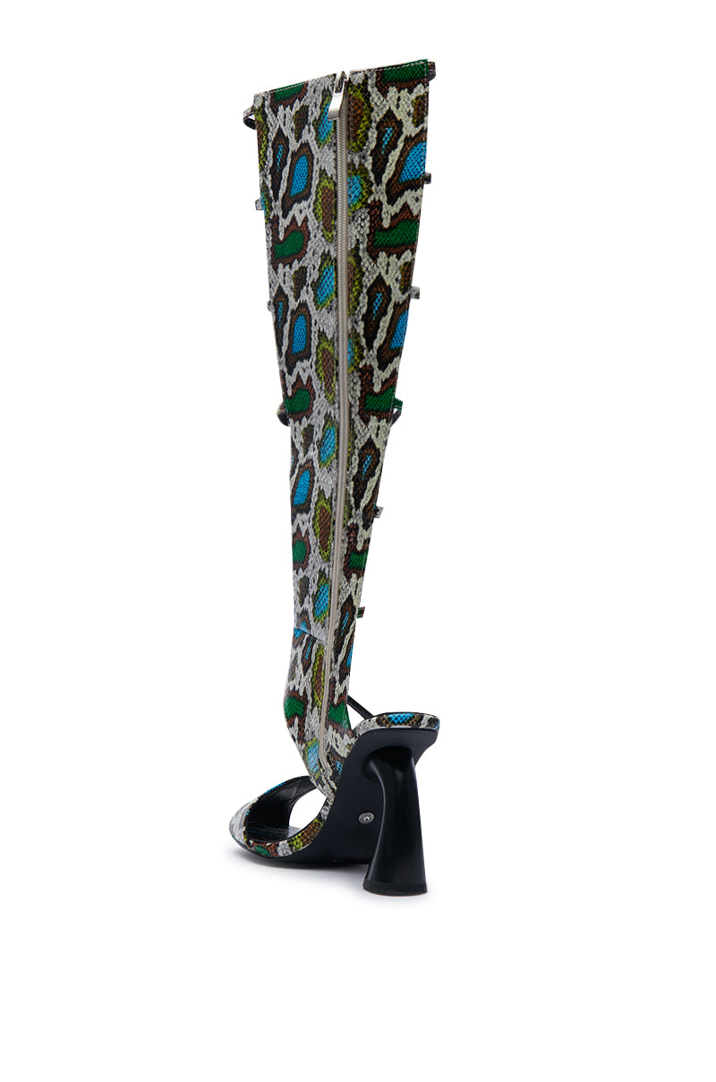 AZALEA WANG ANDRIUS SNAKE GLADIATOR SANDAL