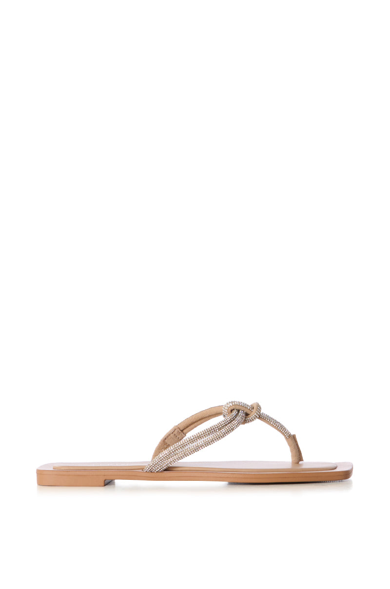 AZALEA WANG IVELLA SILVER ROPE SANDAL