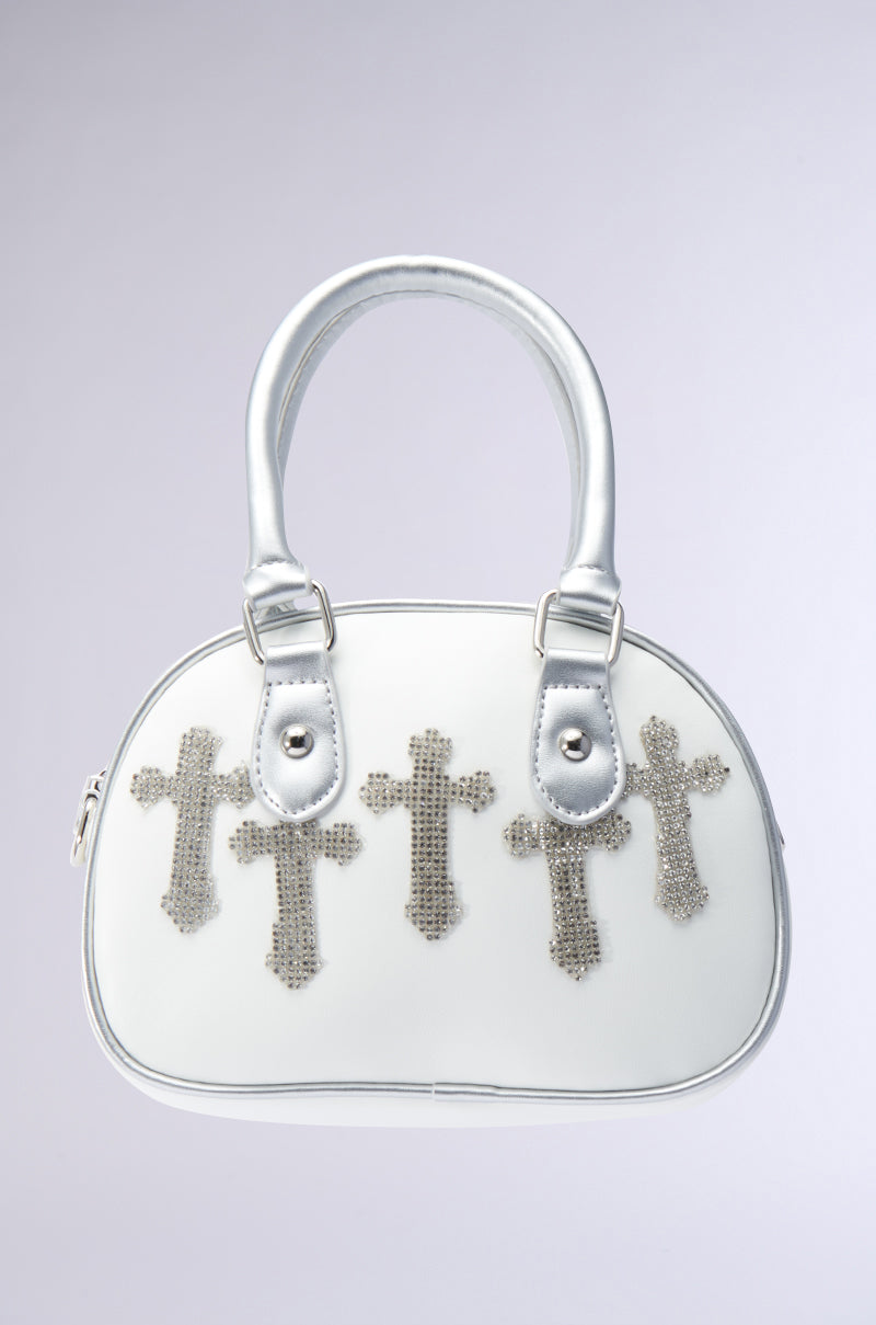 CROSS MY HEART BOWLING PURSE