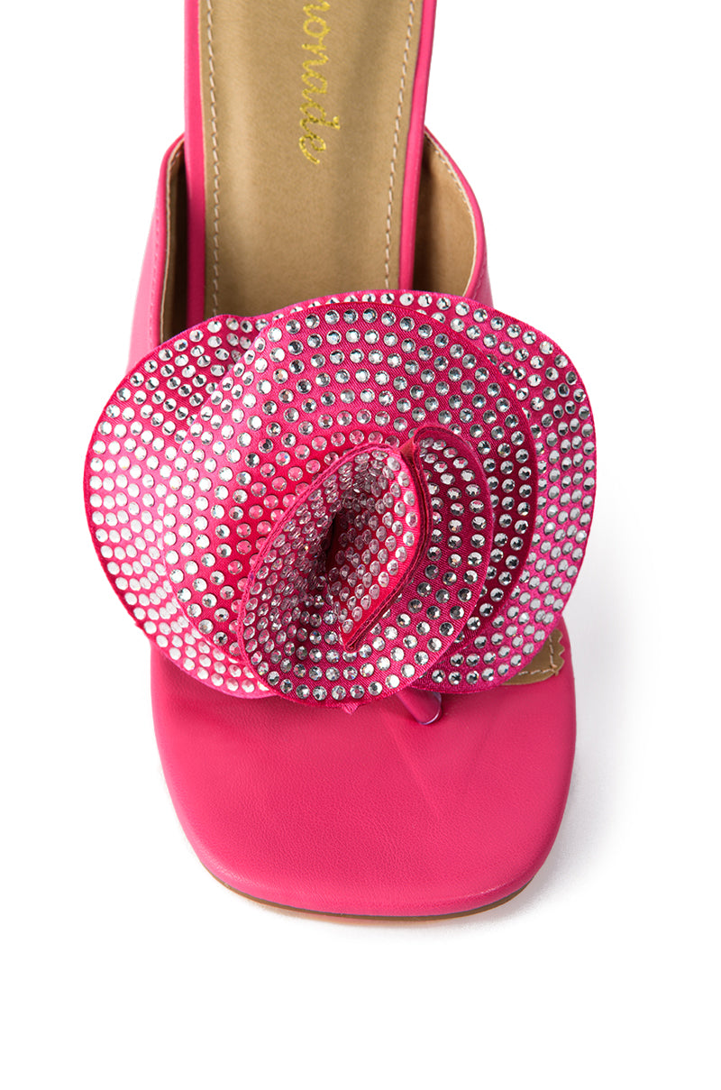 BOUQUET PINK FLOWER SANDAL