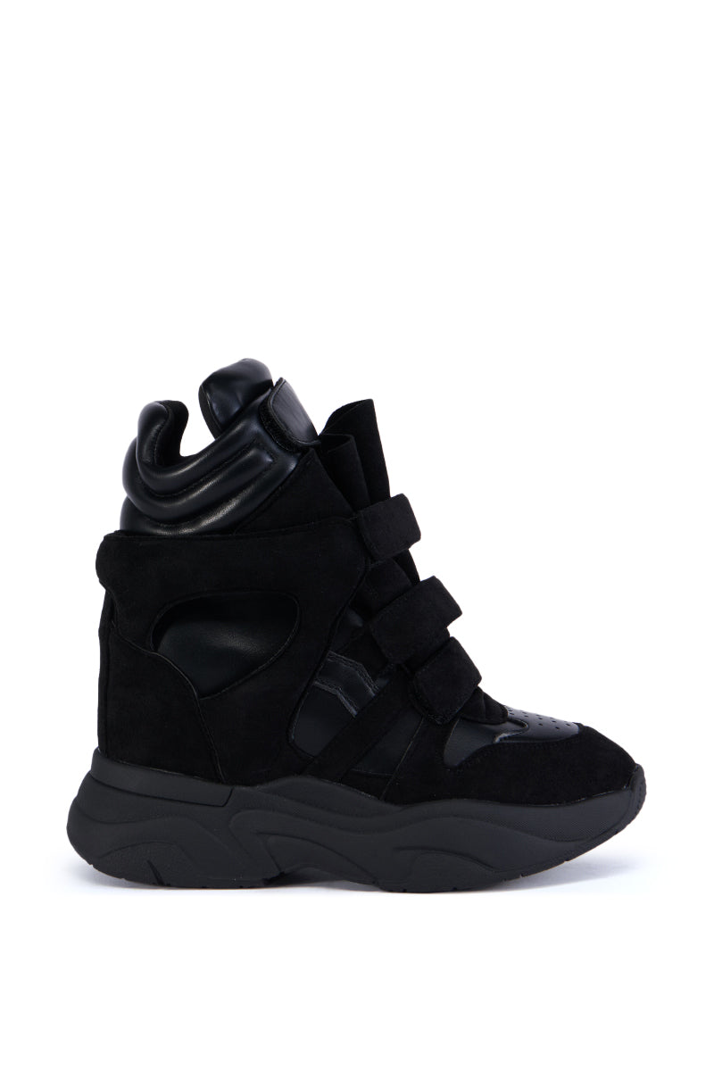 MARANTO CHUNKY BLACK SNEAKER