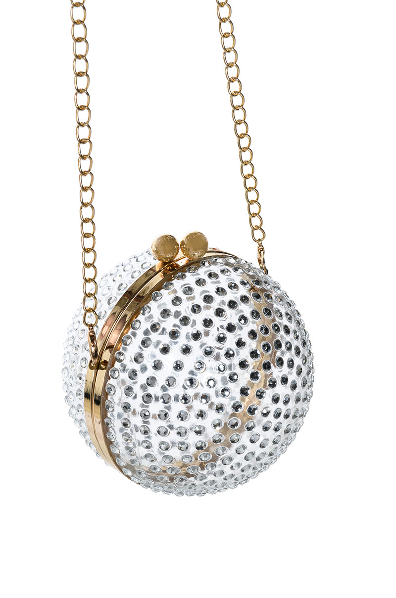 SUPERNOVA EMBELLISHED CLUTCH