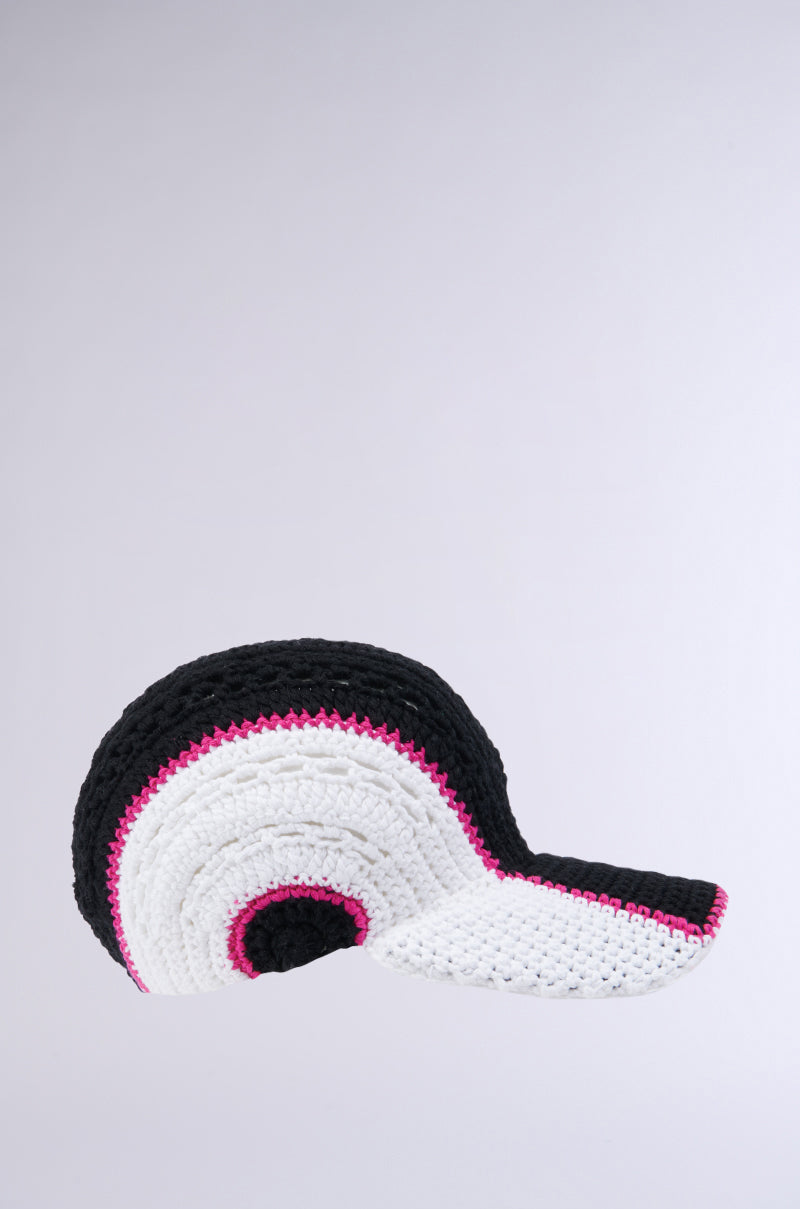 CROCHET BABY SNAPBACK