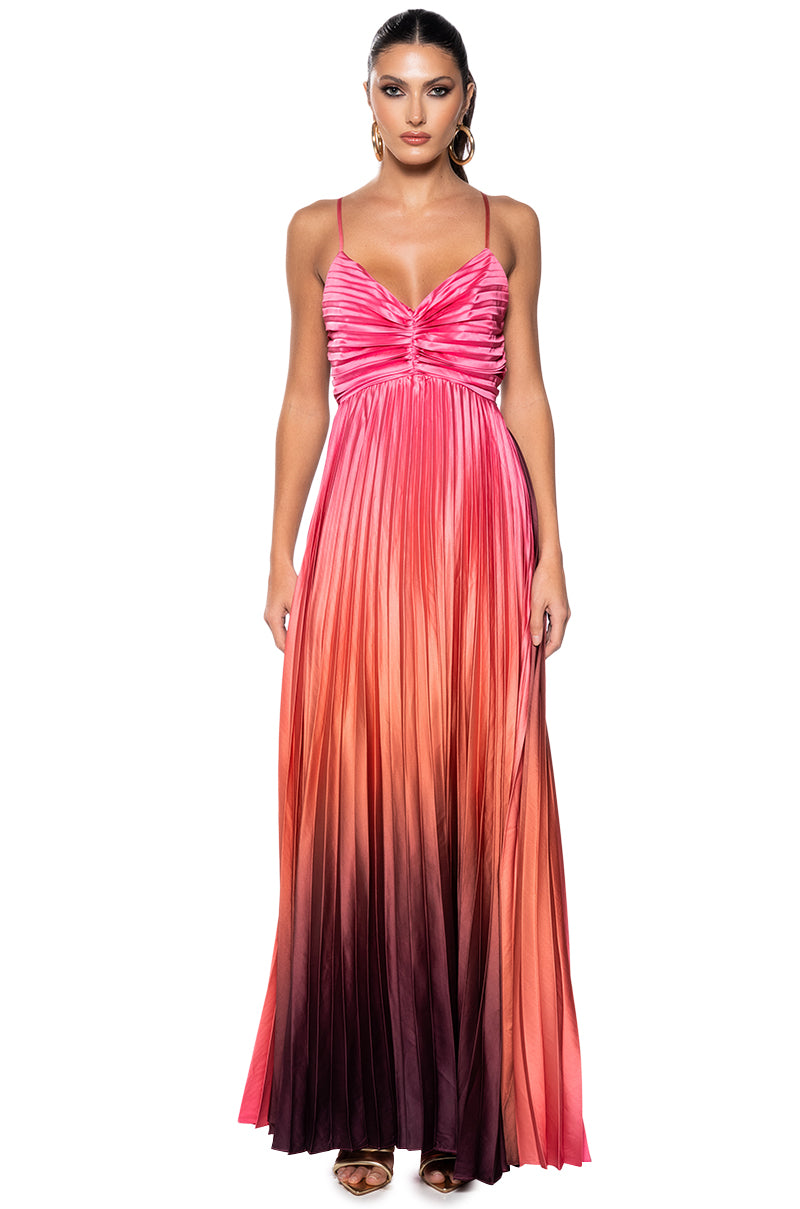 BRIDGET OMBRE MAXI DRESS