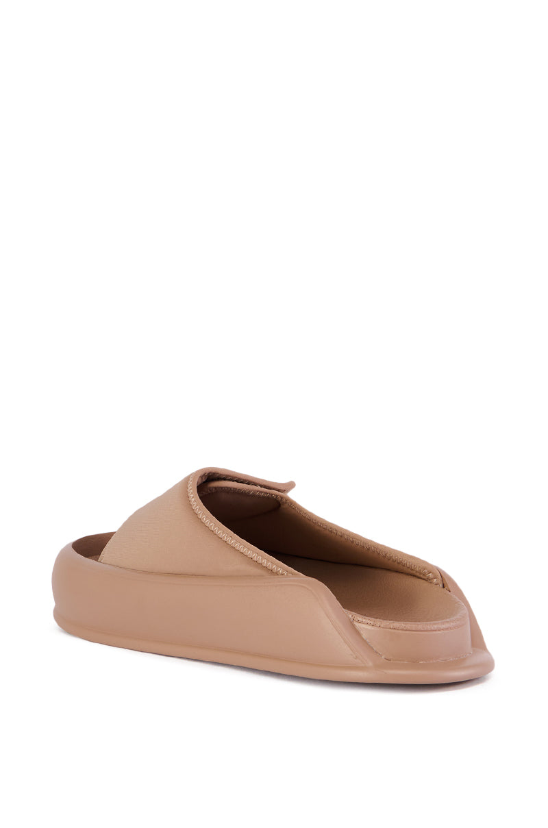 AZALEA WANG DONKEY KONG BROWN SLIP ON SANDAL