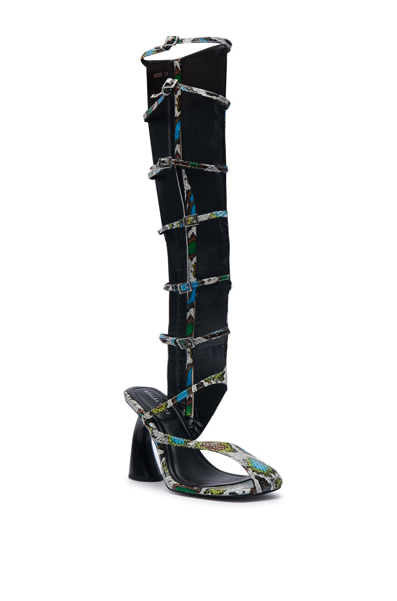 AZALEA WANG ANDRIUS SNAKE GLADIATOR SANDAL