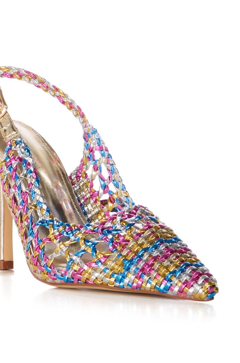 AZALEA WANG THACKEY WOVEN MULTI PUMP