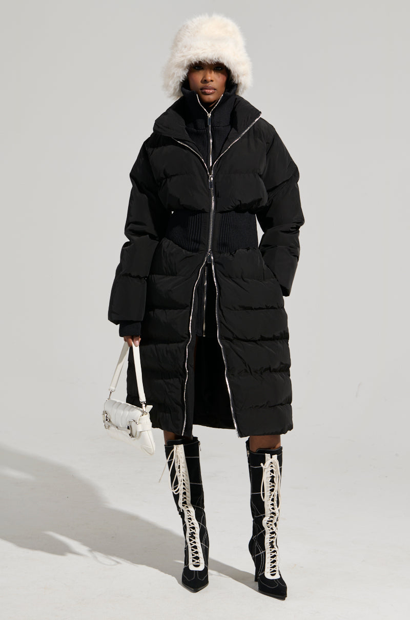 STASSI FITTED PUFFER