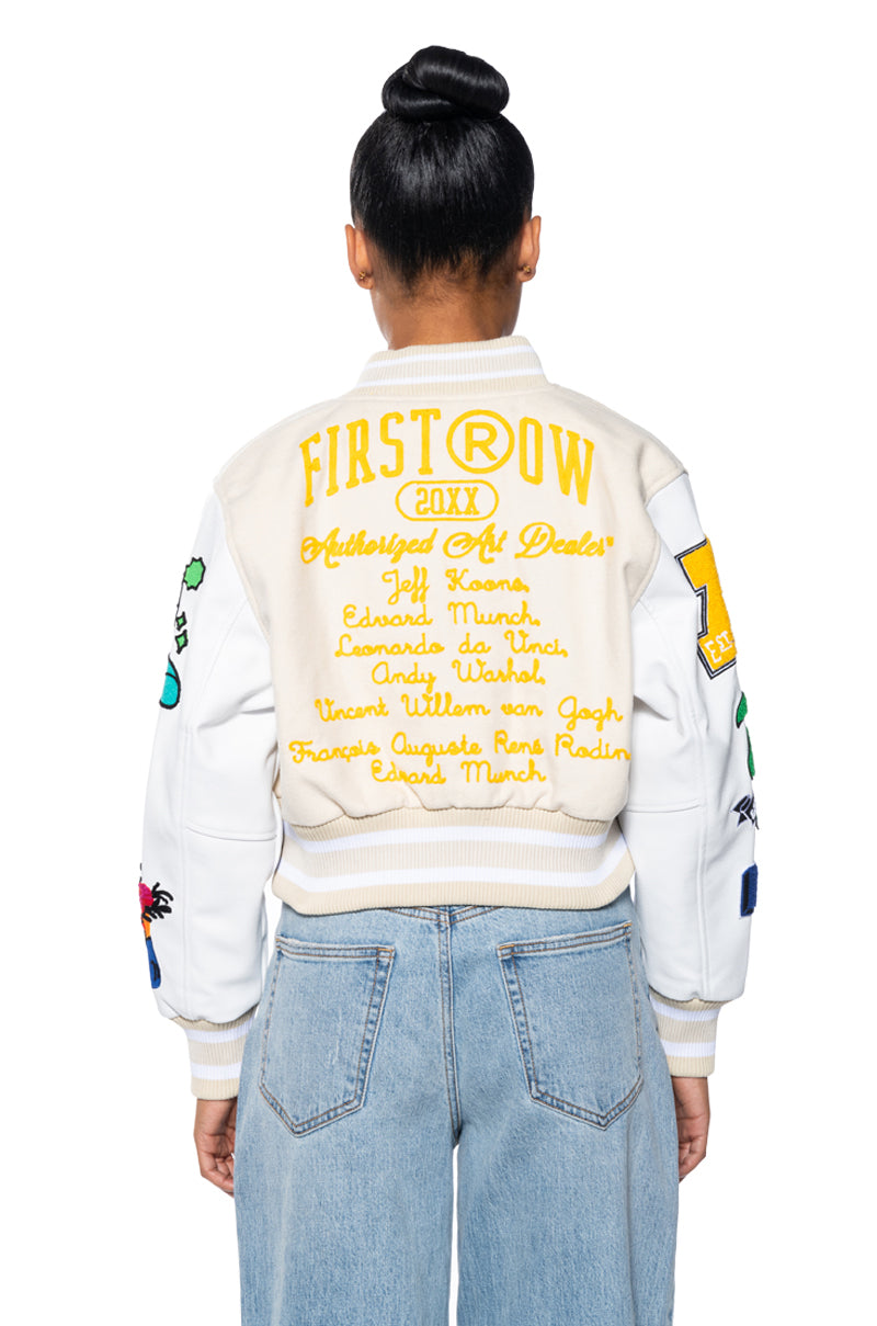 FIRST ROW ARTIST PATCH BOMBER