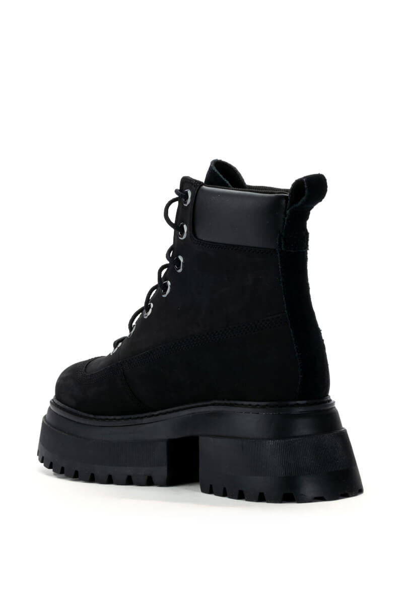 TIMBERLAND SKY 6 LACE UP BOOT IN BLACK