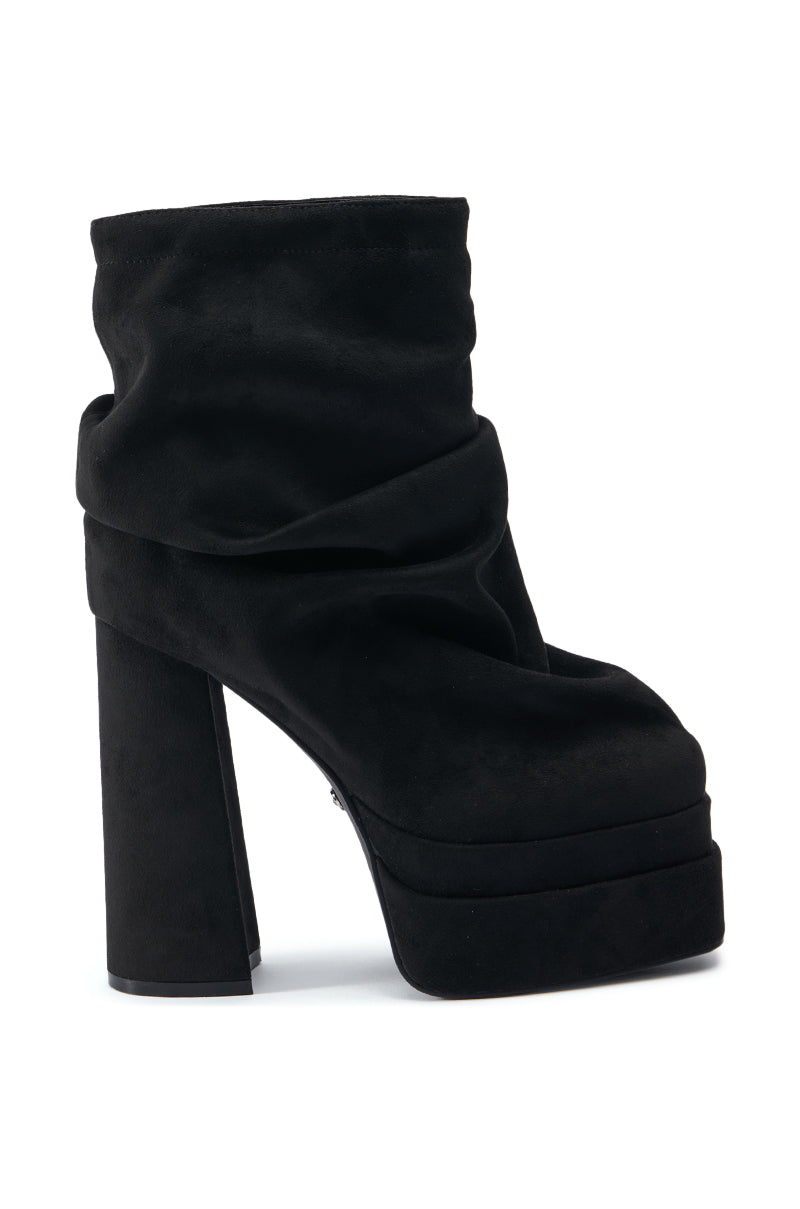 AZALEA WANG LYSANDRA BLACK BOOTIE