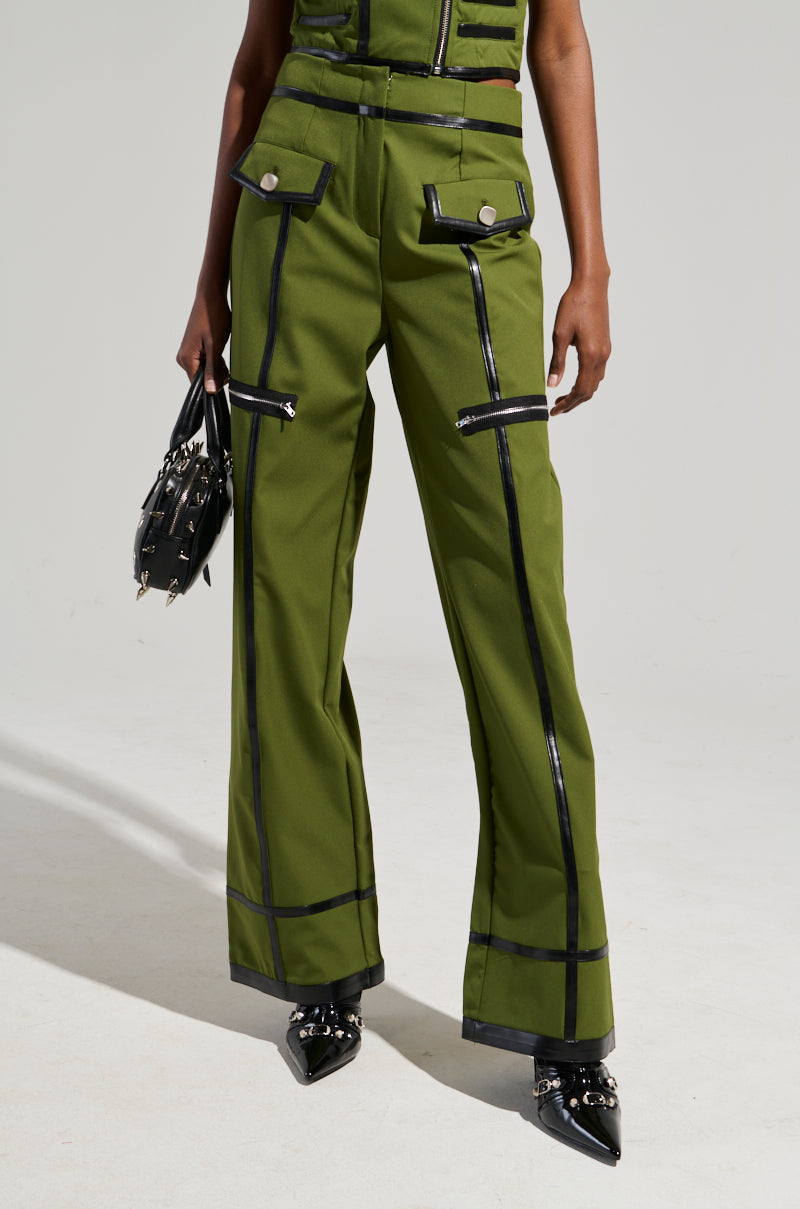 EAST HAMPTON WIDE LEG TROUSERS