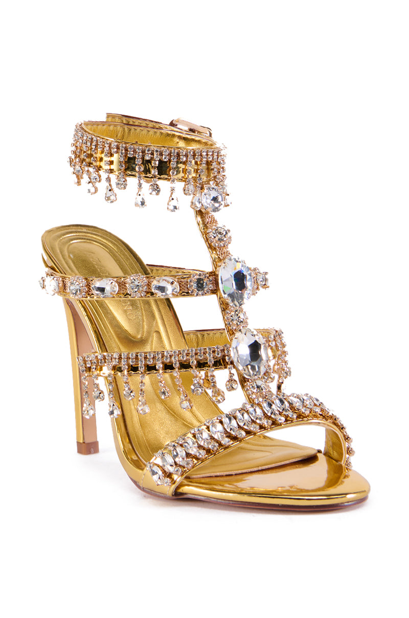 AZALEA WANG BAPTISTA GOLD SANDAL