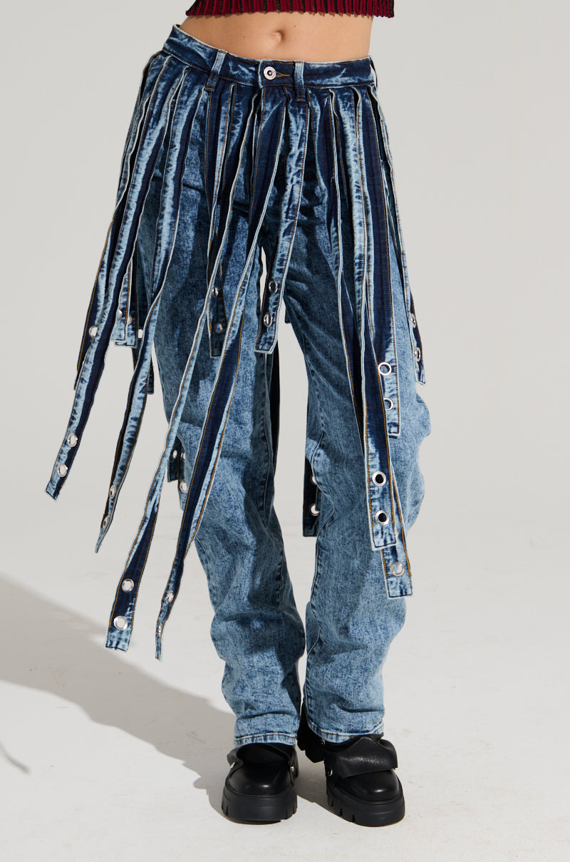 NEVER TOO LATE DENIM PANT