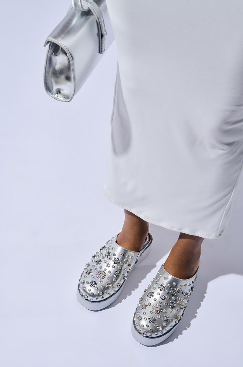 AZALEA WANG VIRTUOUS SILVER FLATFORM