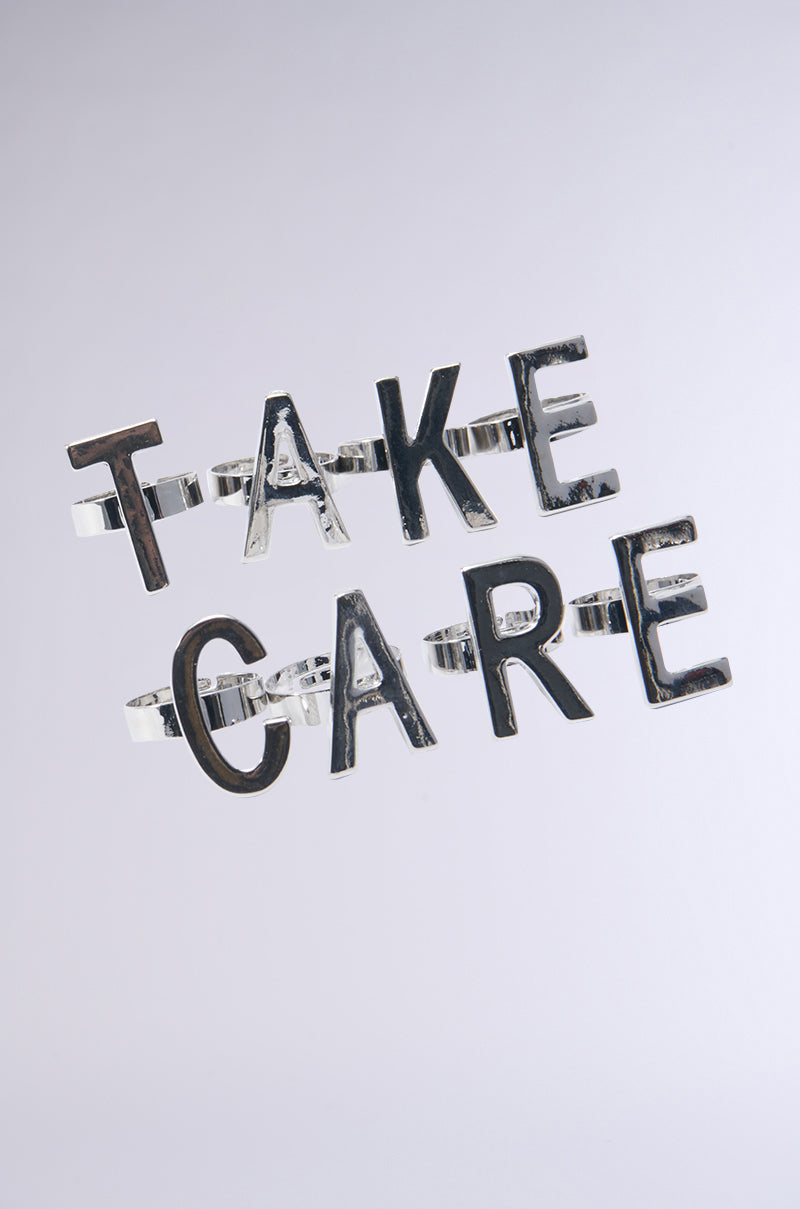 TAKE CARE LOVE RING SET