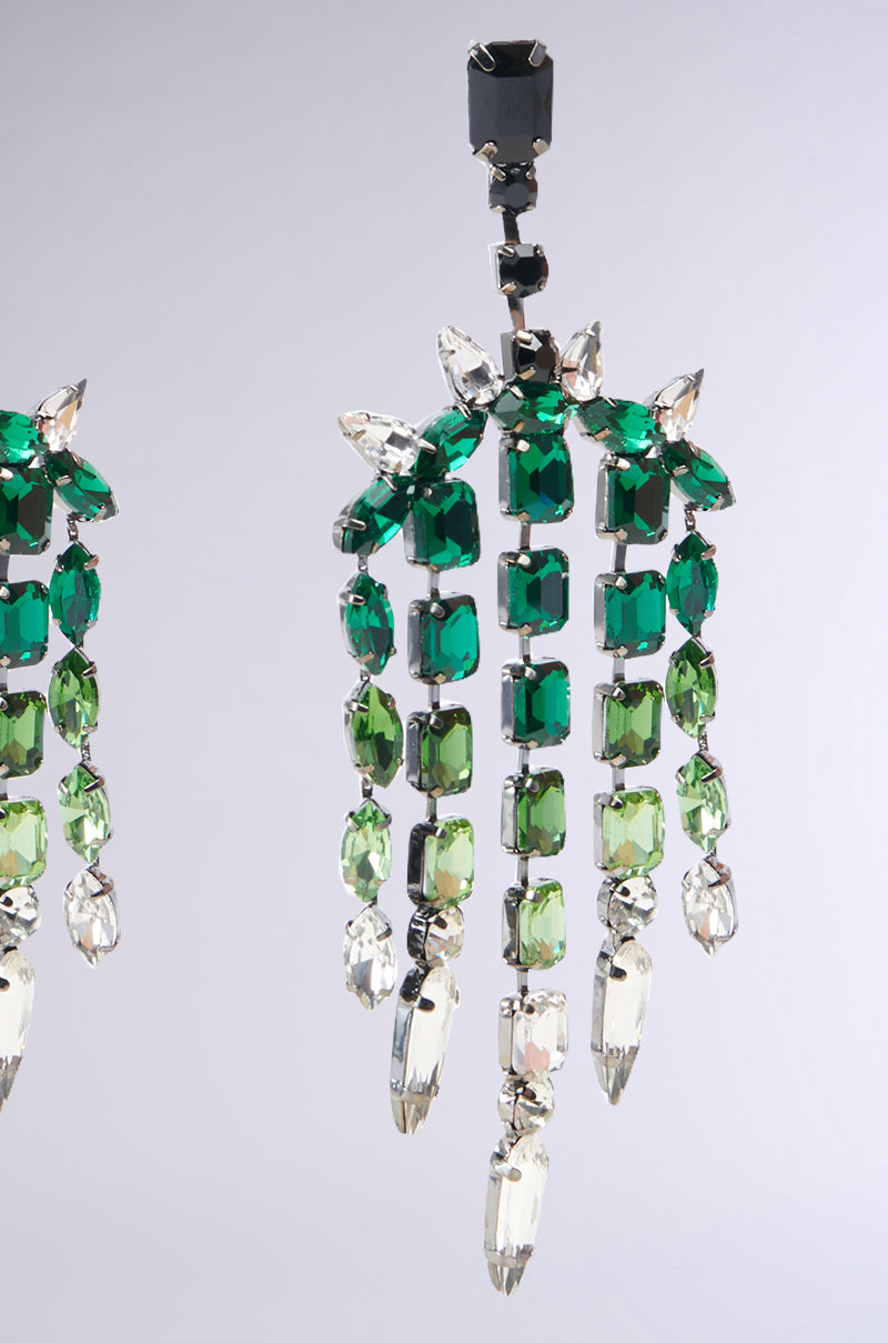 GREEN NO ENVY EARRING