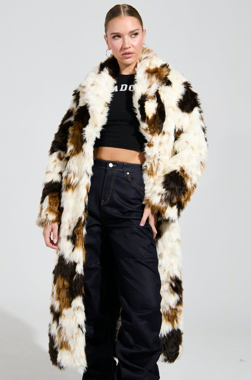 BRONX FAUX FUR COAT