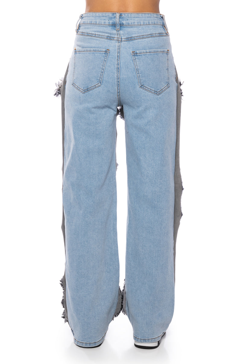 FIGURE IT OUT MULTI DENIM PANT