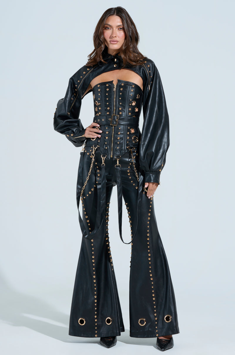 DW STUDDED CORSET