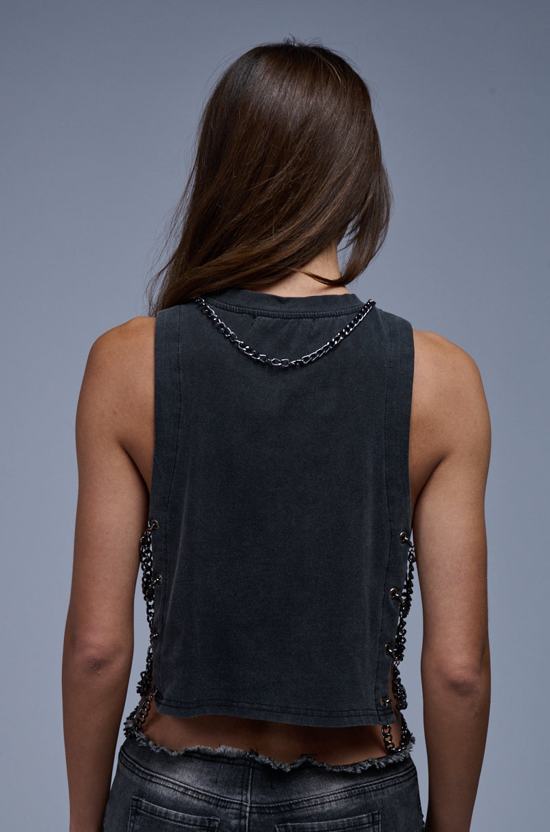 BIG CAT ENERGY GRAPHIC CHAIN DETAIL TANK