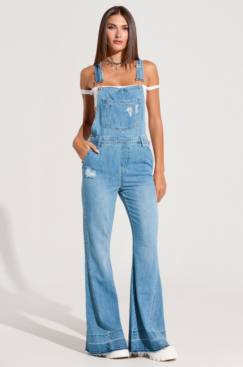 LARINA DENIM OVERALLS