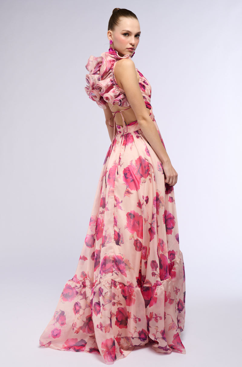 IN THE GARDEN MAXI DRESS