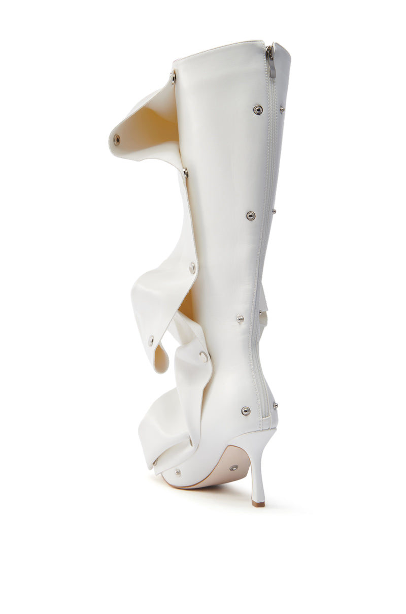 AZALEA WANG IMOGINE WHITE BOOT