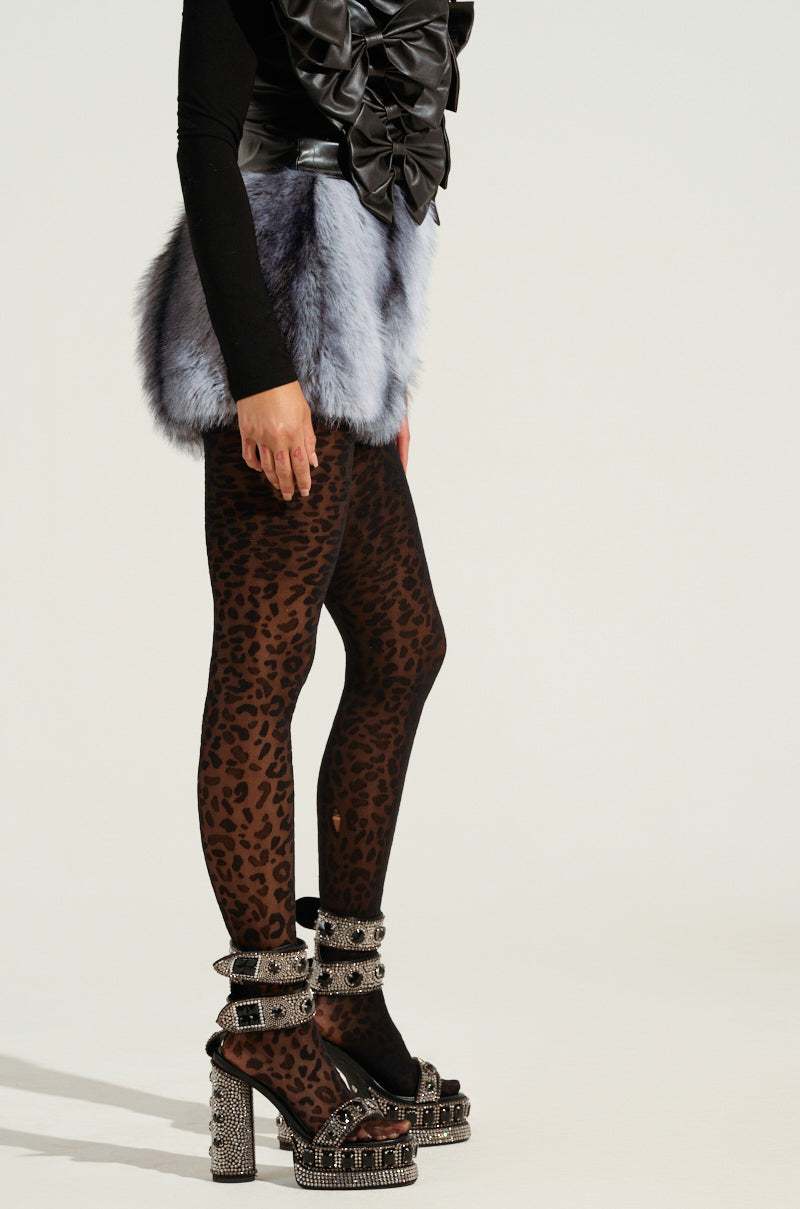 ICE QUEEN FUR MINI SKIRT