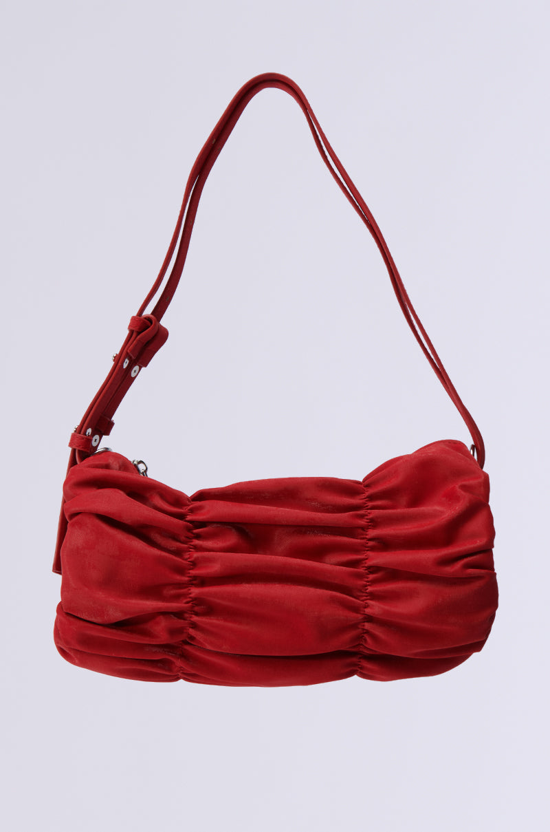 HOT TAMALE RUCHED PURSE