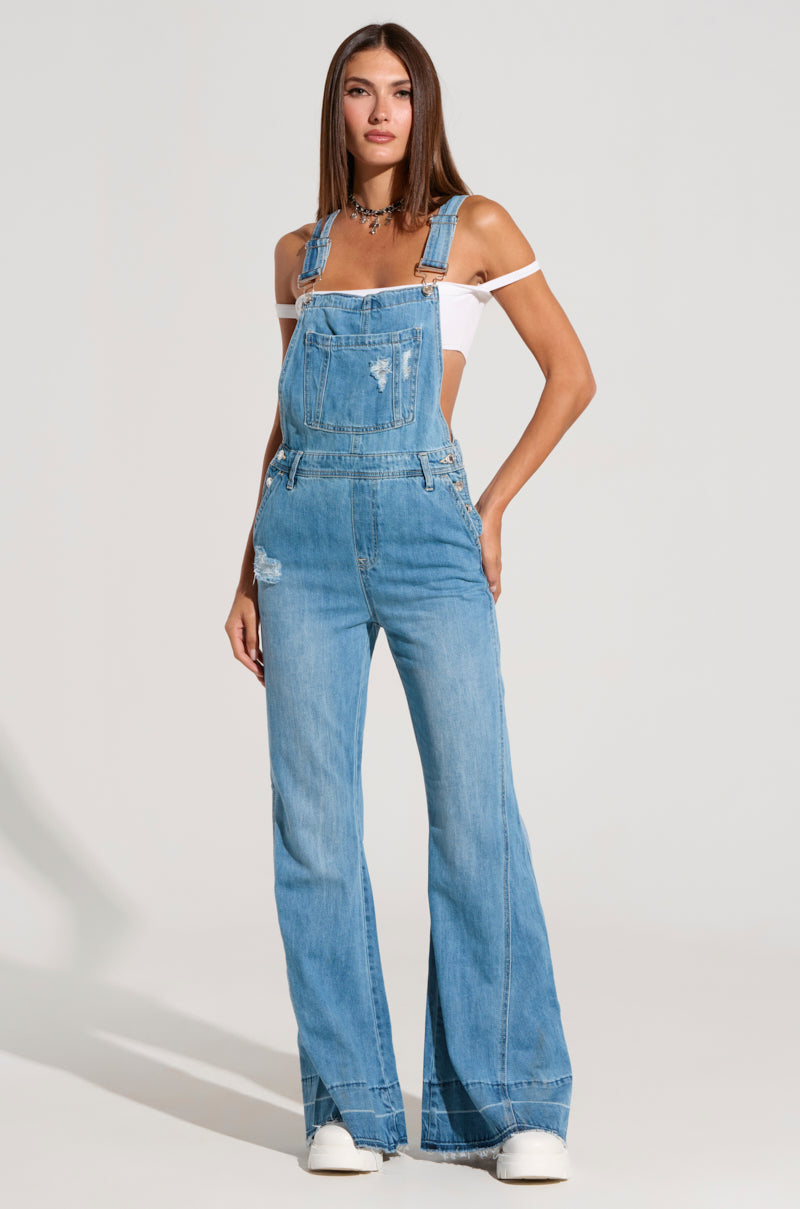 LARINA DENIM OVERALLS