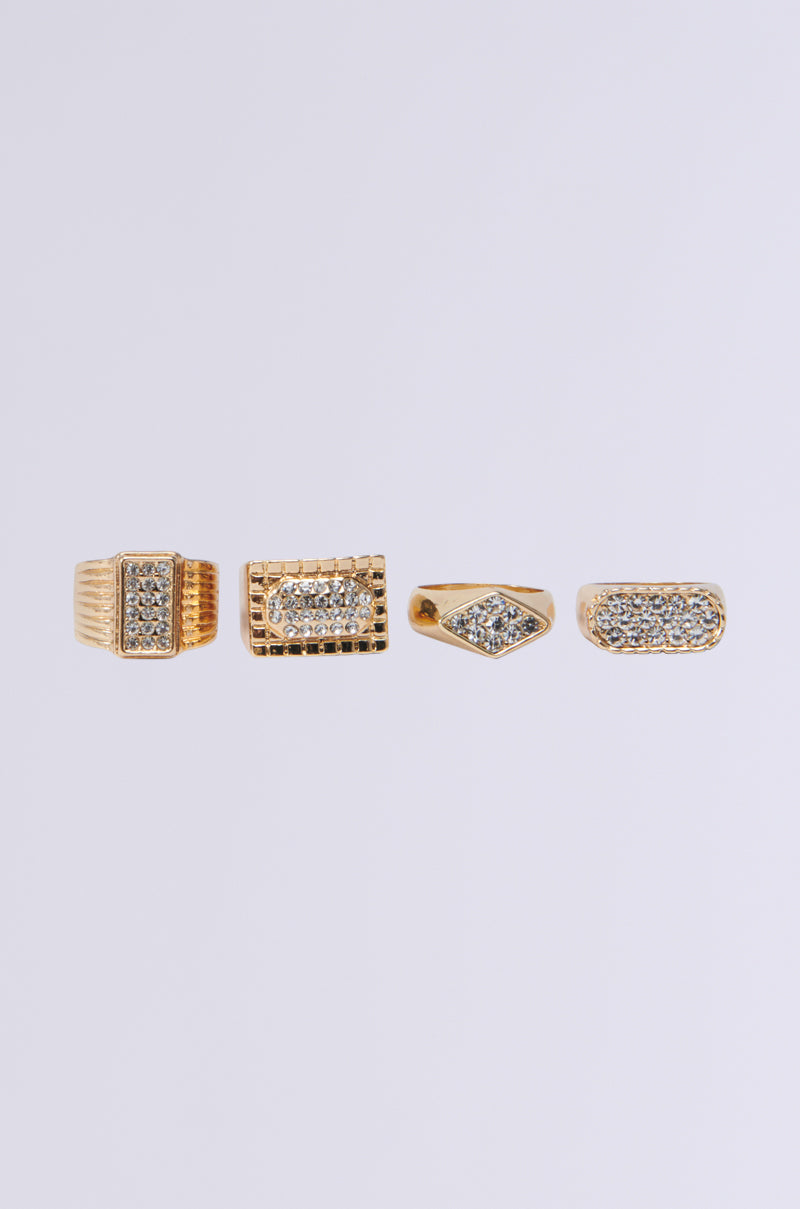 EXPENSIVE TASTE RING SET