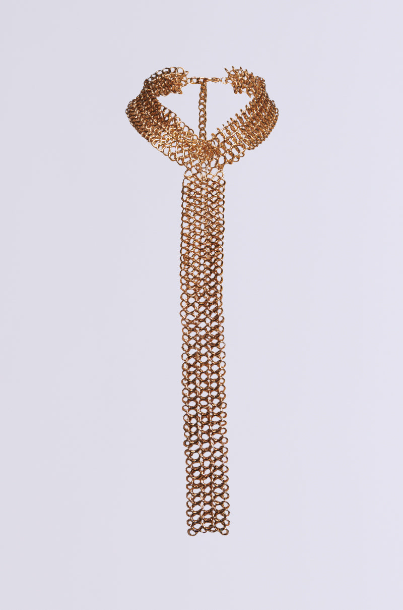 IT GURL CHAINMAIL NECKLACE