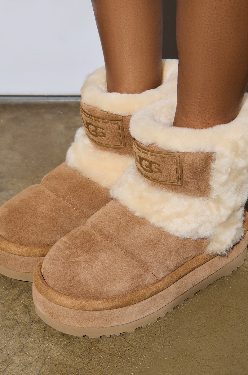 UGG CLASSIC CLOUDPEAK BOOTIE IN CHESTNUT