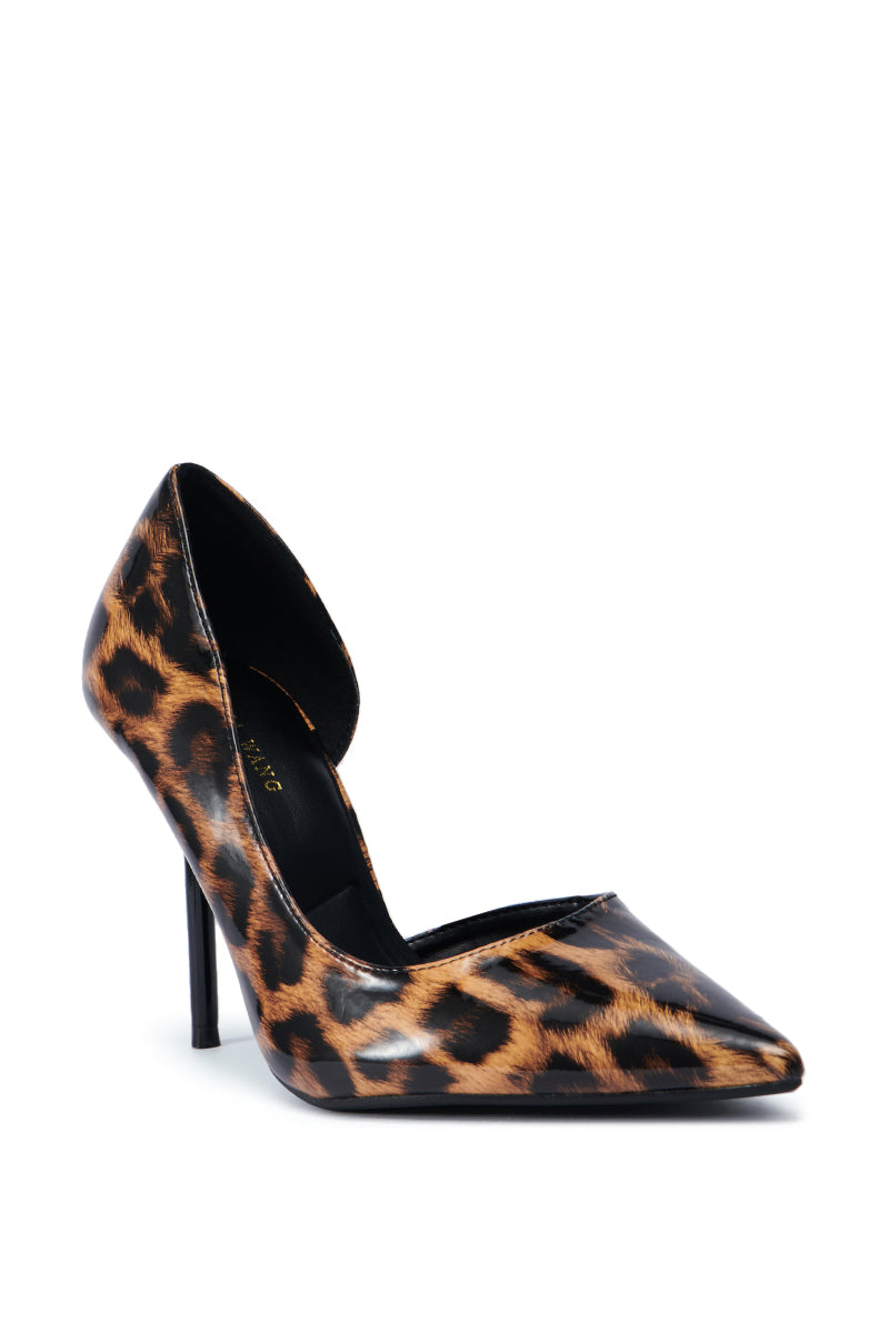 AZALEA WANG MOBWIFE LEOPARD PUMP