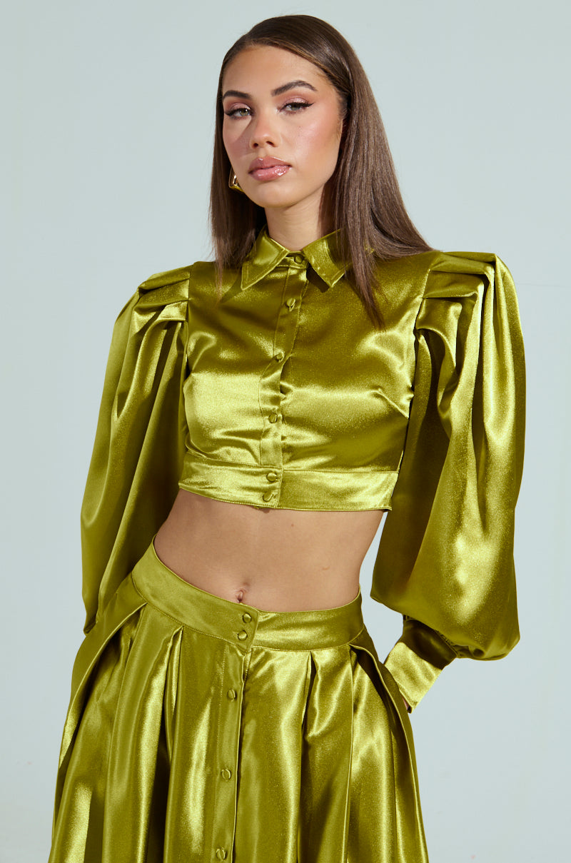 TYPE SLAAAY CROPPED BLOUSE