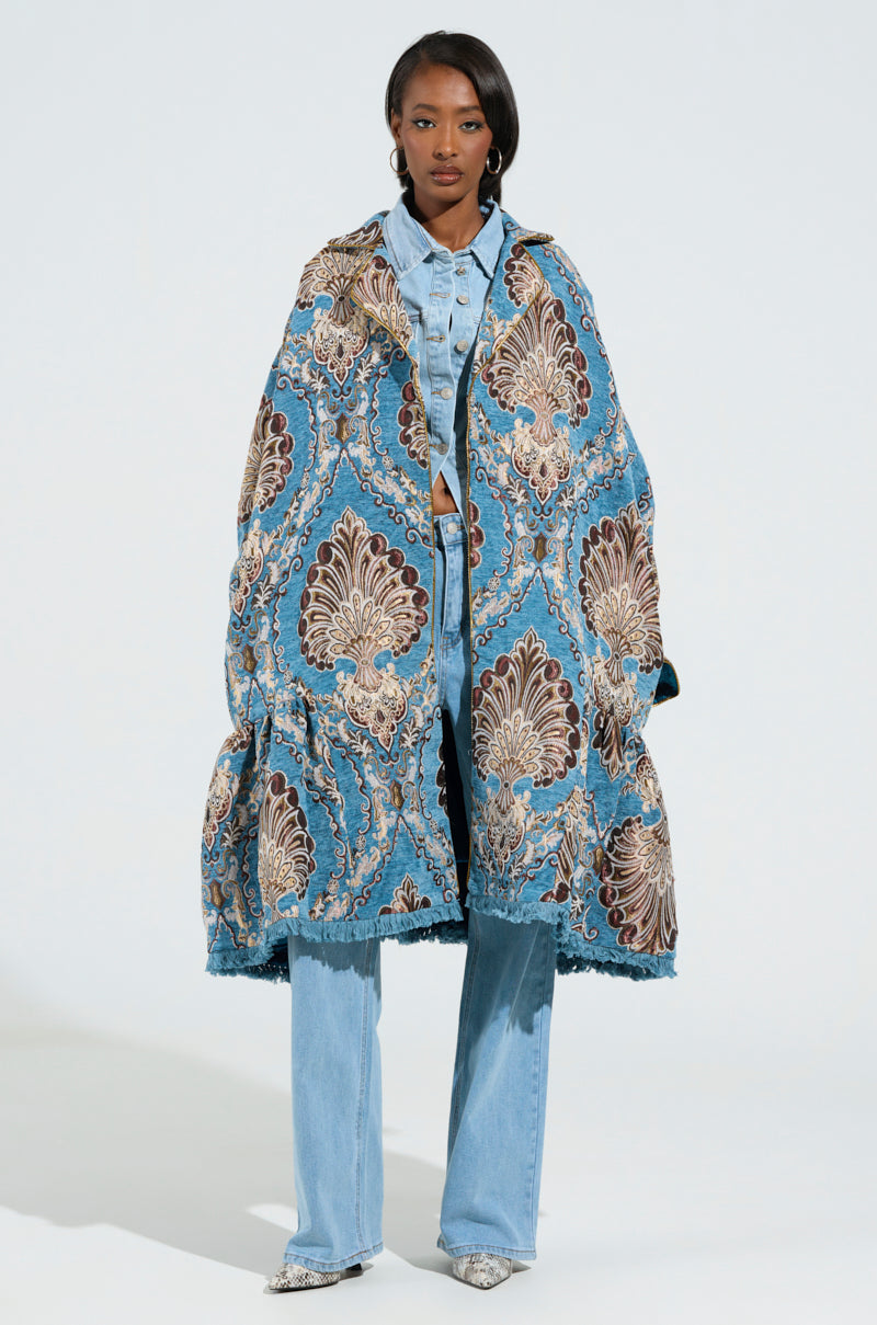 KENSINGTON TAPESTRY TRENCH