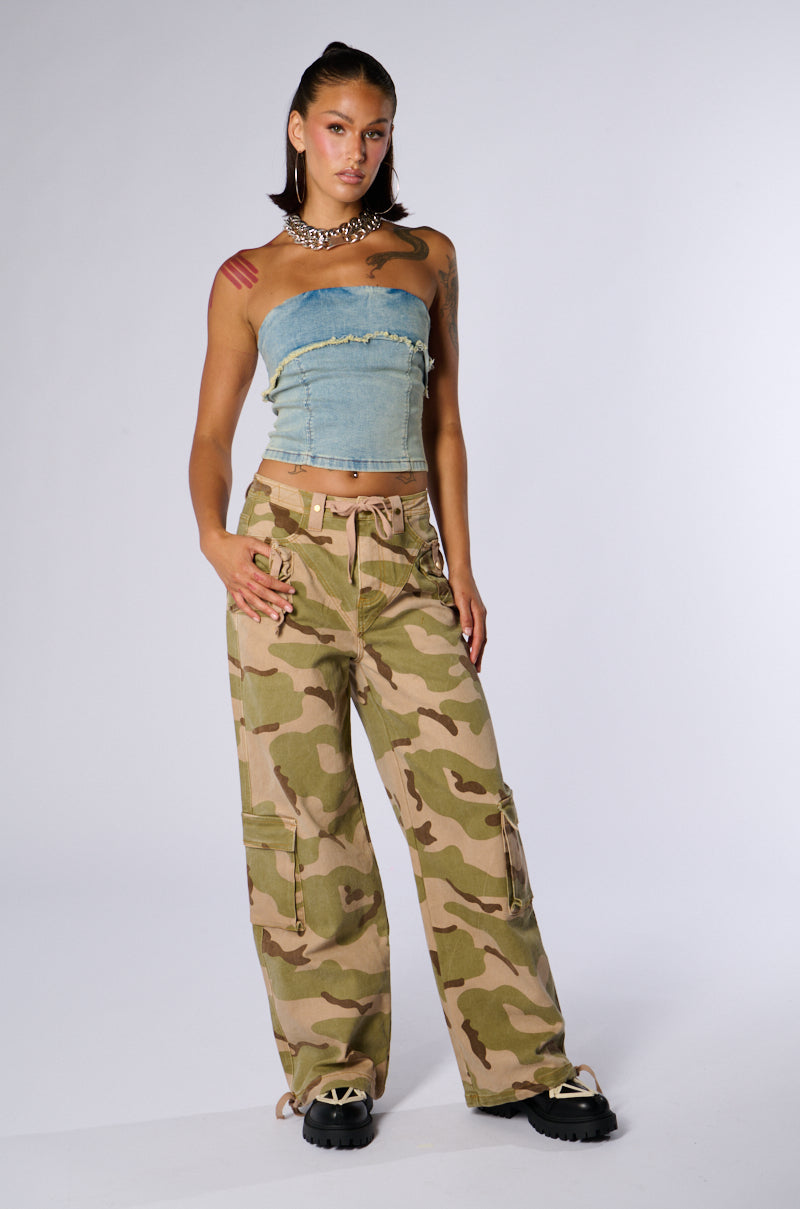 ON TOP OF IT CAMO JOGGER