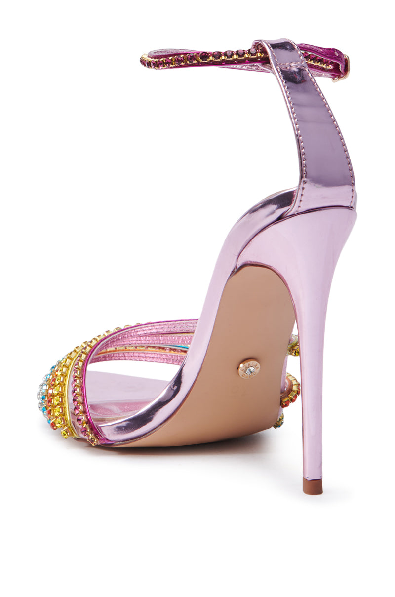 AZALEA WANG CELSA MULTI EMBELLISHED SANDAL