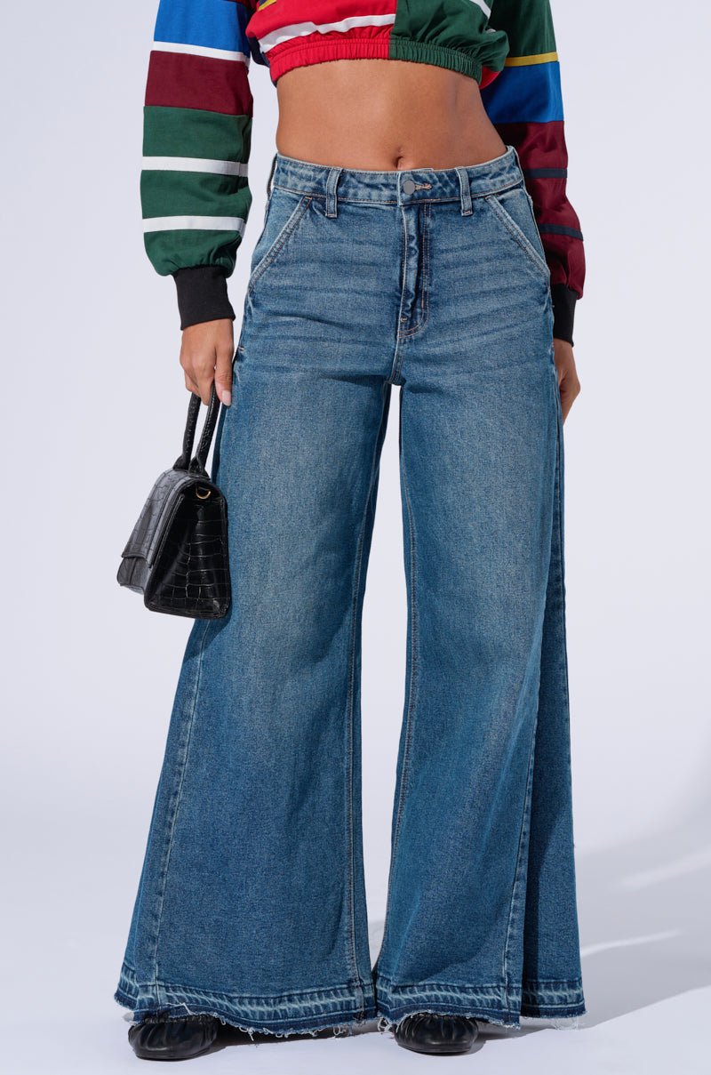 ONE MORE WEEKEND FLARE DENIM PANT