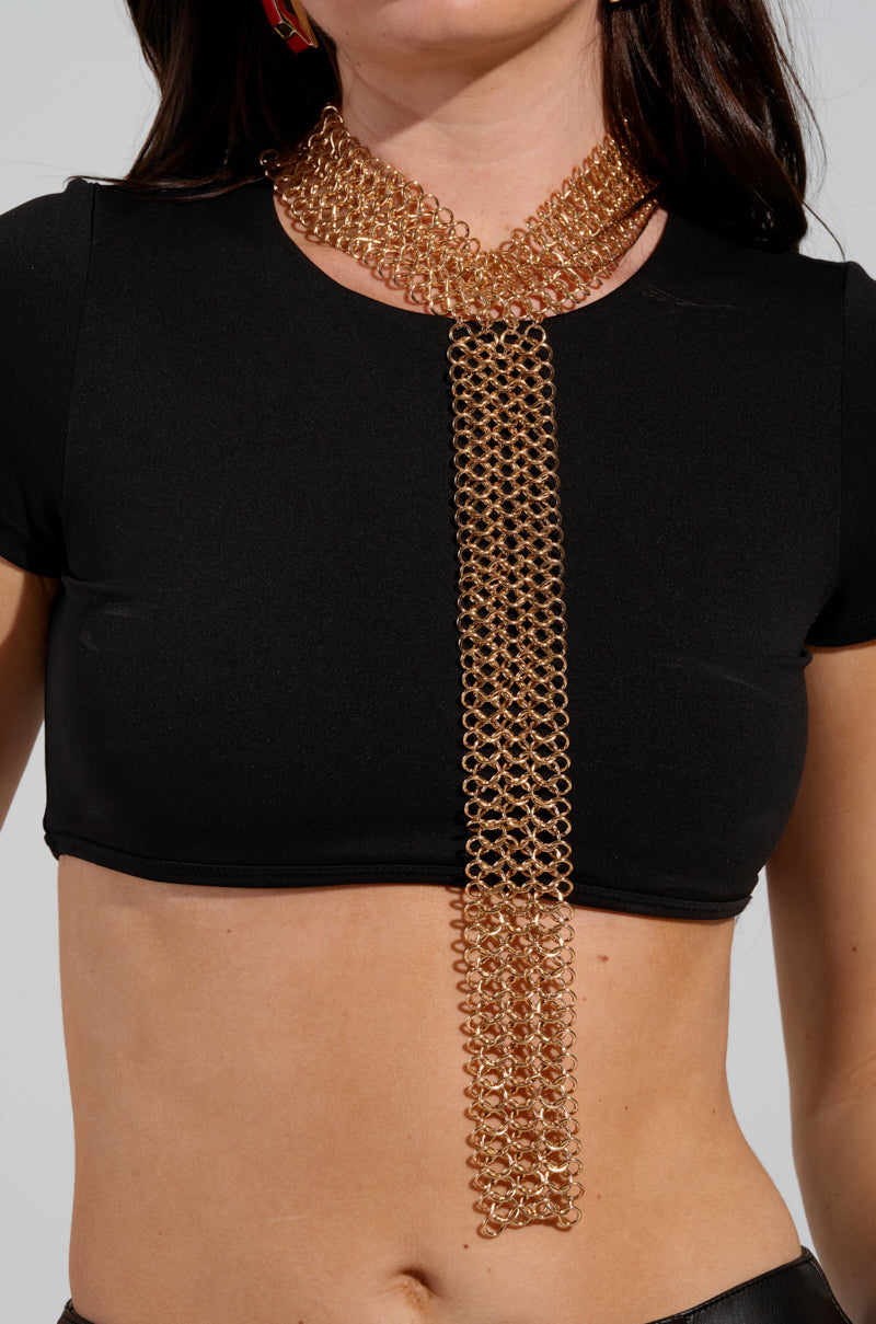 IT GURL CHAINMAIL NECKLACE