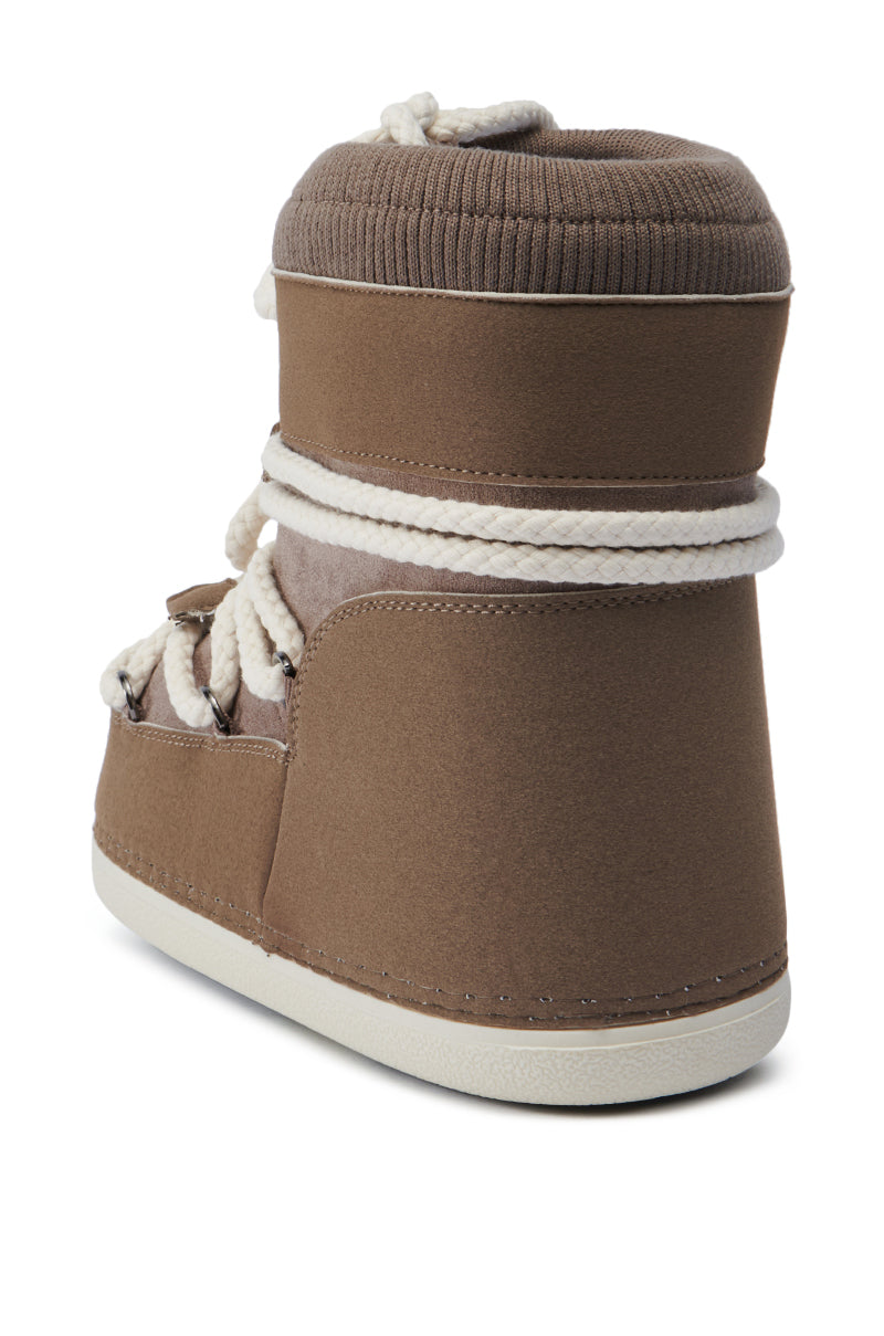 AZALEA WANG TOASTY BROWN BOOTIE