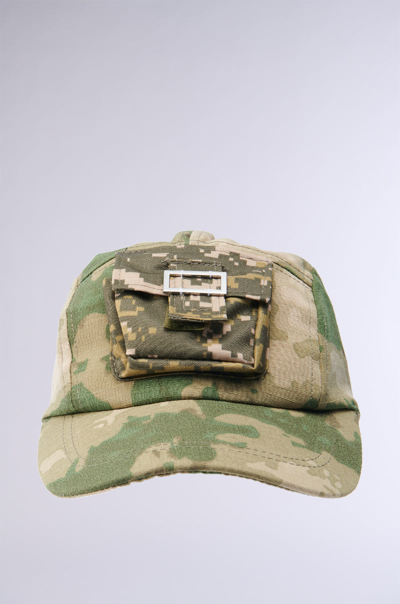 TRY AND FIND ME CAMO SNAPBACK