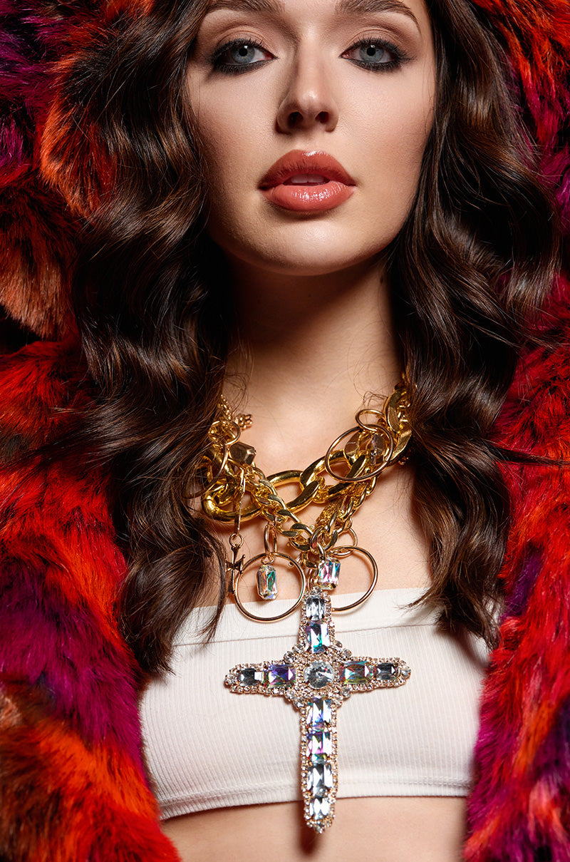 LIKE A VIRGIN STATEMENT NECKLACE