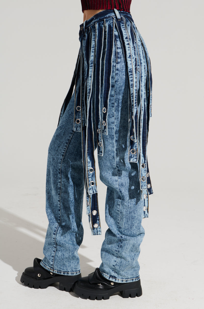 NEVER TOO LATE DENIM PANT