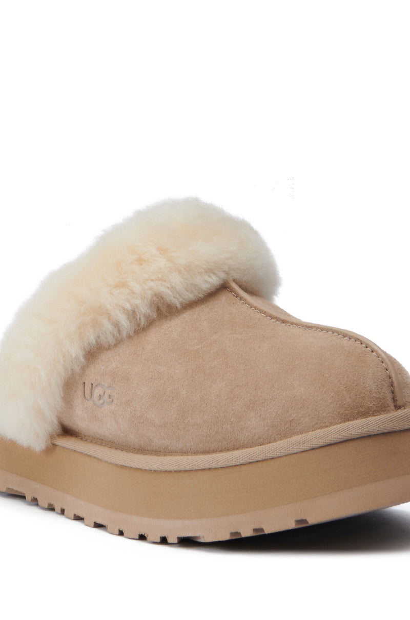 UGG DISQUETTE FLAT IN SAND