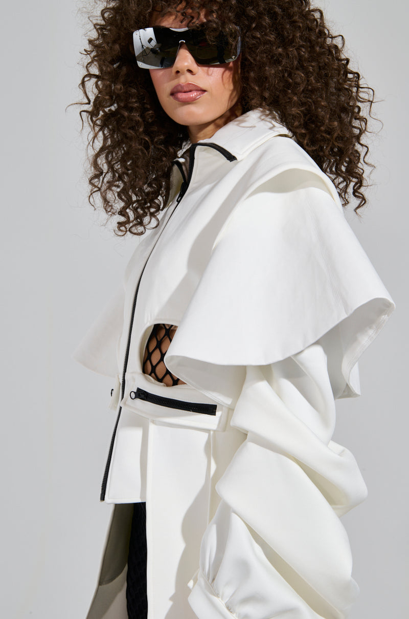 FUTURA CUTOUT SCUBA TRENCH