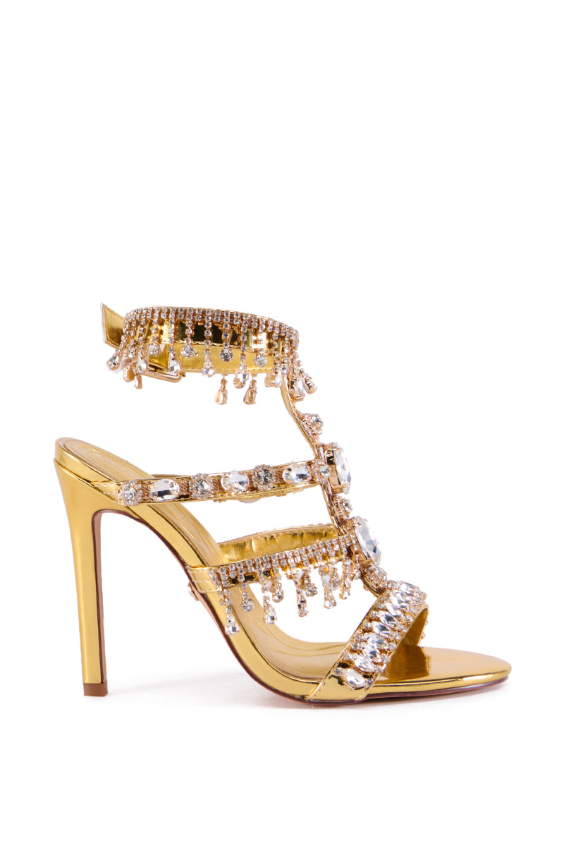 AZALEA WANG BAPTISTA GOLD SANDAL