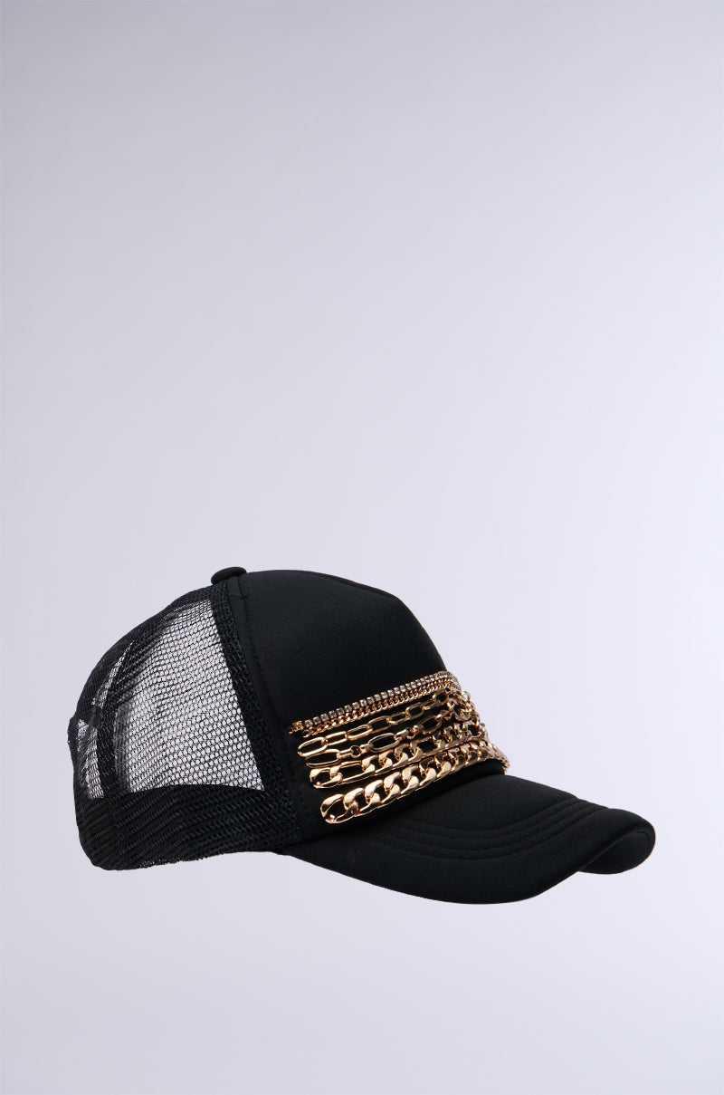 THERES LEVELS CHAIN HAT