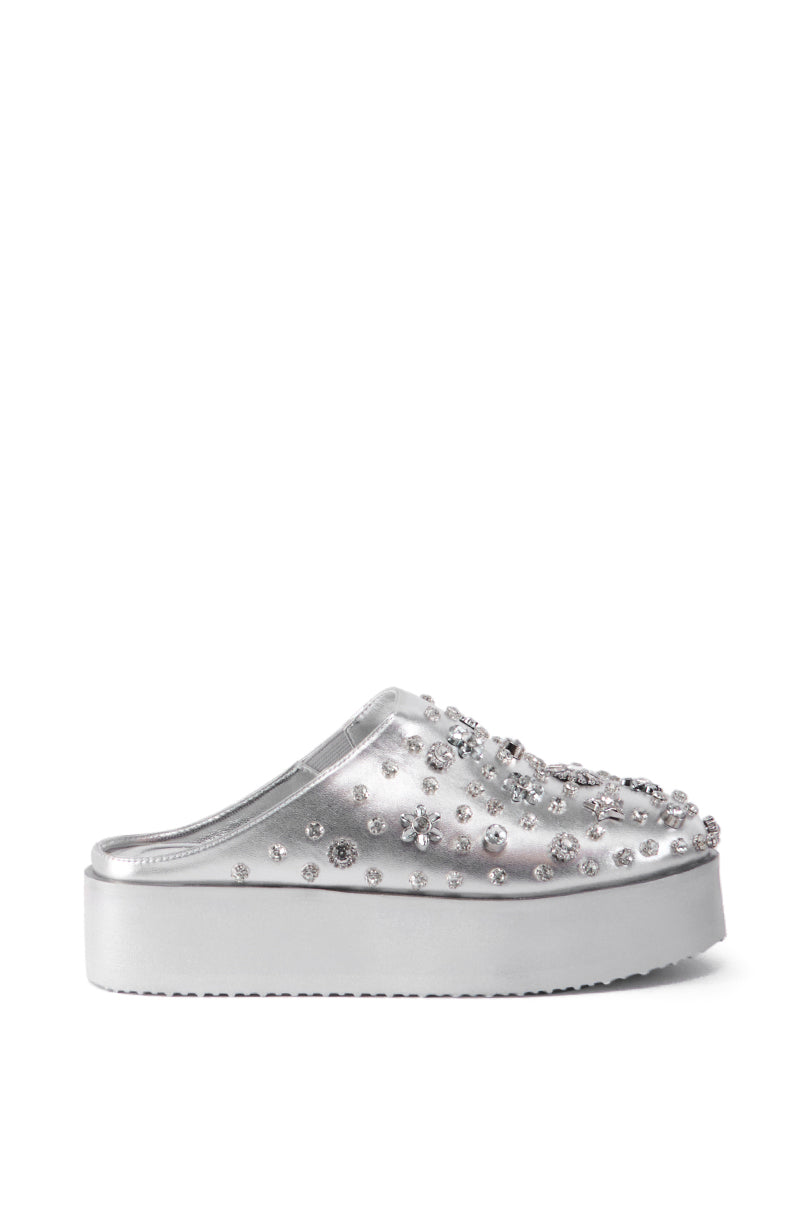 AZALEA WANG VIRTUOUS SILVER FLATFORM